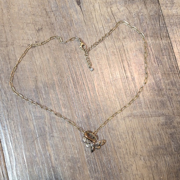Little Rooms Moth Necklace - Picture 3 of 4
